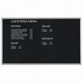 thumbnail image 1 of Aarco Products BOFD4872 48 in. H x 72 in. W Framed Letter Board Message Centers Aluminum Frame, 1 of 1