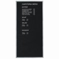 thumbnail image 1 of Aarco Products BOFD9648 96 in. H x 48 in. W 1-Door Letter Board Message Center Aluminum Frame, 1 of 1