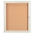 thumbnail image 1 of Aarco Products DCC3630RIV 1-Door Enclosed Bulletin Board - Ivory, 1 of 3