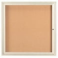 thumbnail image 1 of Aarco Products DCC3636RIV Enclosed Bulletin Board - Ivory, 1 of 3