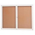thumbnail image 1 of Aarco Products DCC3648RIW 48 in. W x 36 in. H Illuminated Enclosed Bulletin Board - White, 1 of 3