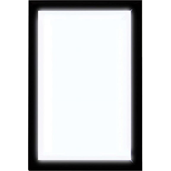 Aarco Products LED Backlit Illuminated Snap Frame 17" H x 11" W with Dimmer Switch Illuminated Adjustable Brightness
