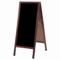 thumbnail image 1 of Aarco Products MA-3P Cherry Frame Black Acrylic A-Frame Sidewalk Board, 1 of 1