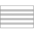 thumbnail image 1 of Aarco Products MS1204872 Specialty Porcelain MarkerBoard with Music Staff Lines, 1 of 1