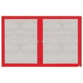 thumbnail image 1 of Aarco Products ODCC4872RIR Outdoor Illuminated Enclosed Bulletin Board - Red, 1 of 2