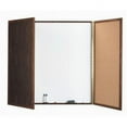 thumbnail image 1 of Aarco Products OP-36 Enclosed Melamine Planning Board - Oak, 1 of 1