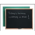 thumbnail image 1 of Aarco Products OS4872G Porcelain on Steel Chalkboard Red Oak Frame - Green, 1 of 2
