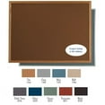 thumbnail image 1 of Aarco Products OW3648185 Red Oak Frame Bulletin Board - Blue, 1 of 1