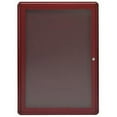 thumbnail image 1 of Aarco Products RAB3624BU 1-Door Design Enclosed Bulletin Board - Burgundy, 1 of 1