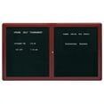 thumbnail image 1 of Aarco Products RAD3660BB Enclosed Directory Board Burgundy Frame, 1 of 1
