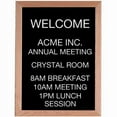 thumbnail image 1 of Aarco Products  Red Oak Framed Letter Board Message Center, 1 of 2
