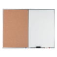 thumbnail image 1 of Aarco Products WCO4872 Convenient Combination Board Melamine Markerboard - Oak, 1 of 1