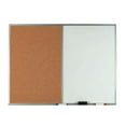 thumbnail image 1 of Aarco Products WDCO2436 Combination Corkboard-Melamine Markerboard- Aluminum Frame and Tray, 1 of 1