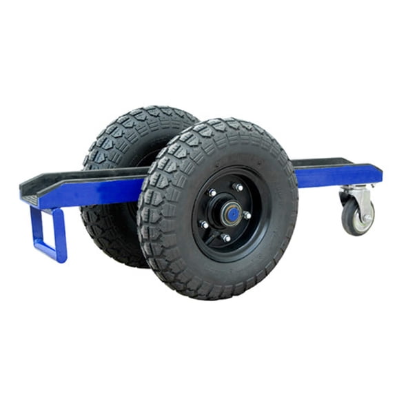Aardwolf ALM01 Load Master - Long Slab Carrying Trolley with 2 Pneumatic Rubber Wheels