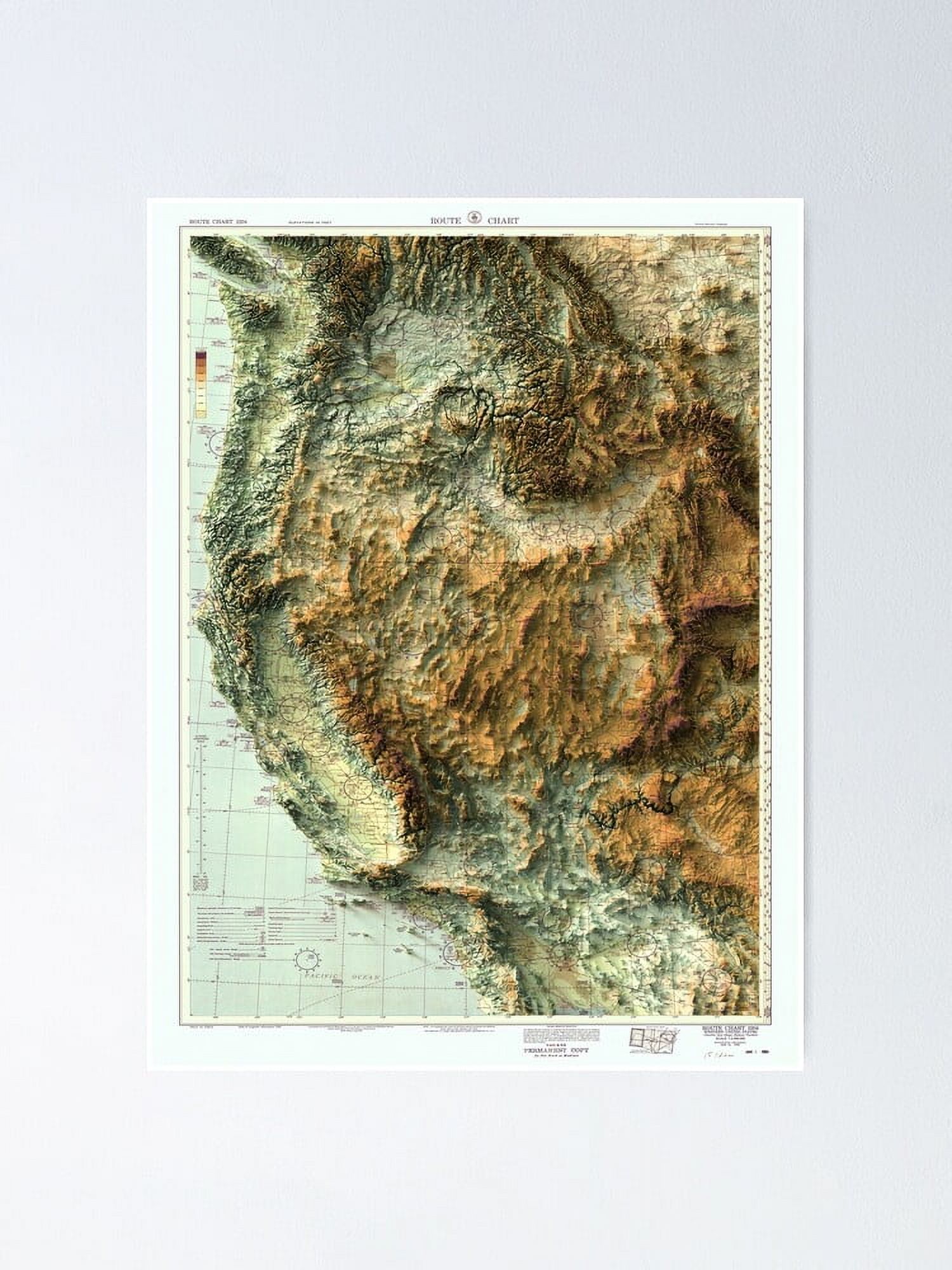 Aaroca 1950 Western United States - Aaroca 1950 Western United States Relief Map 3D Digitally Rendered Unframed Classic Decoration Office Modern Home Decor Classroom Decoration Gifts Me Eb383196 5932 4599 Bb4f Eff12638449a.326caa4dc9f4a500c9d7a09bf045c920 