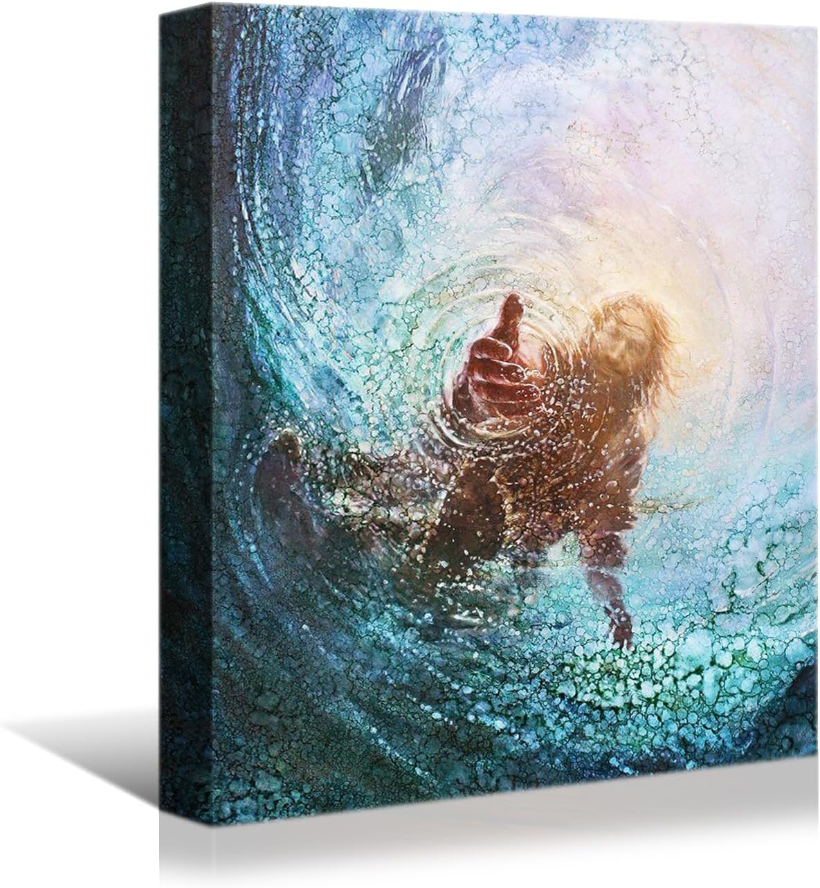 Aaroca Jesus Christ Canvas Wall Art The Hand of God Poster Modern ...