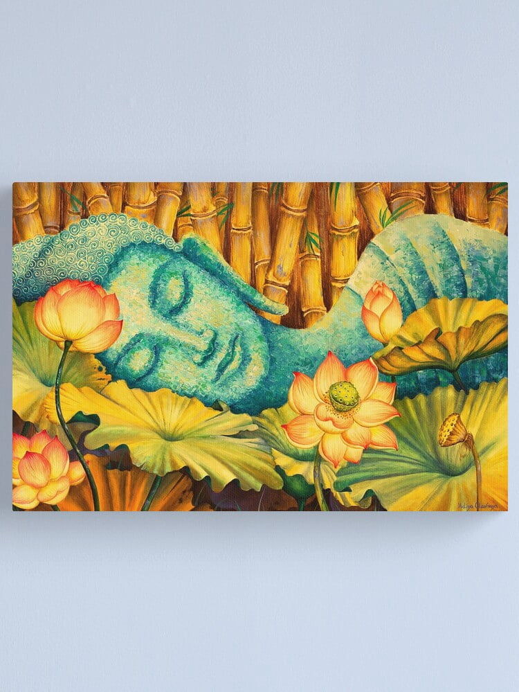 Aaroca New Reclining Buddha Canvas Print Canvas Art Print Posters aaroca-new-reclining-buddha-canvas-print-canvas-art-print-posters