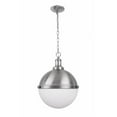 thumbnail image 1 of AA401N-Brio Lighting-Aaron - 2 Light Pendant-131.5 Inches Tall and 12.09 Inches Wide-Silver Finish    -Traditional Installation, 1 of 2