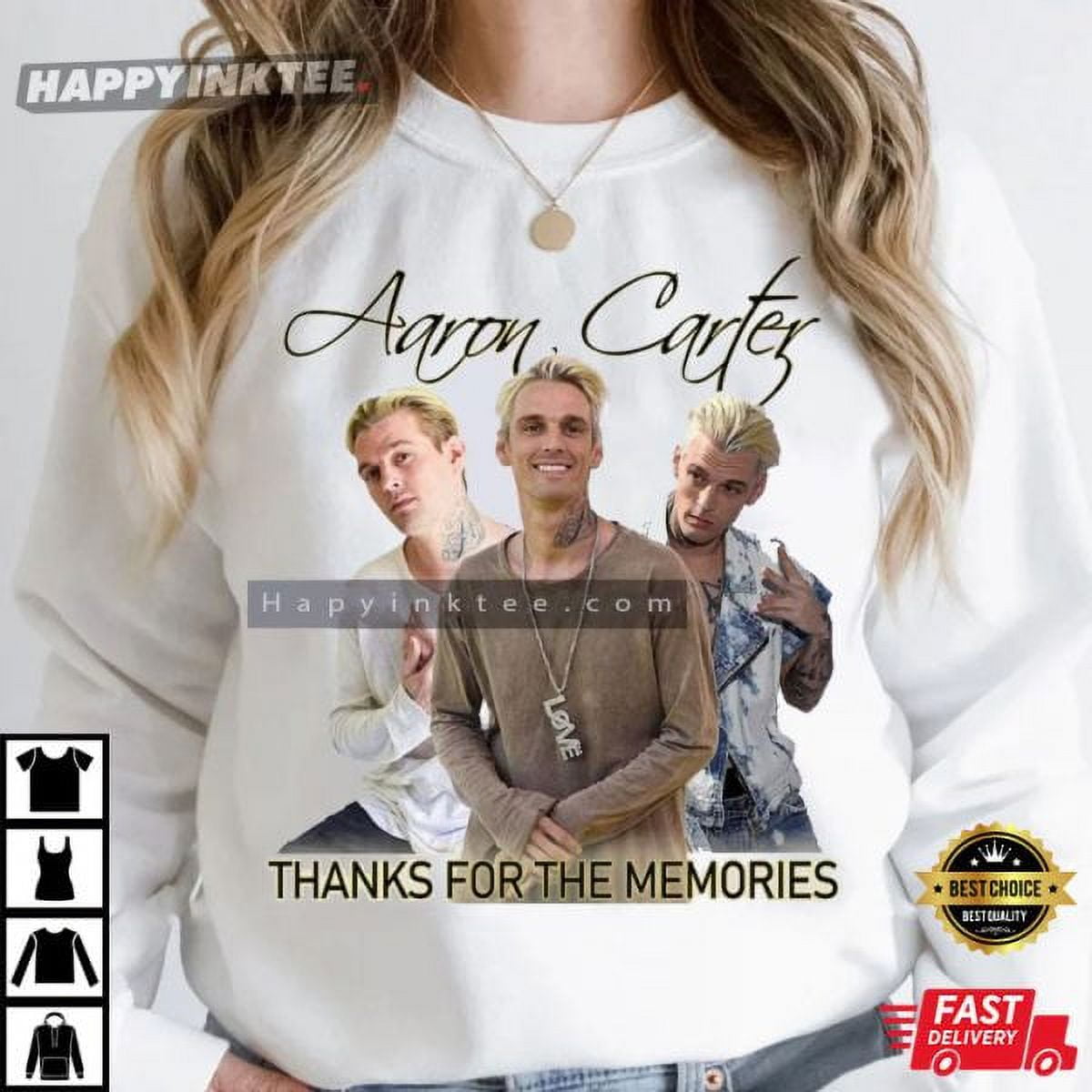 Aaron Carter RIP Thanks For The Memories - Walmart.com