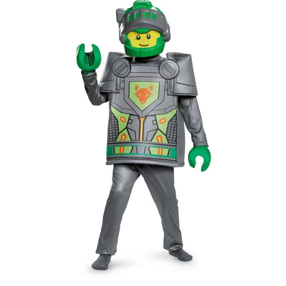 Aaron Deluxe Nexo Knights Lego Costume, Large (10-12)