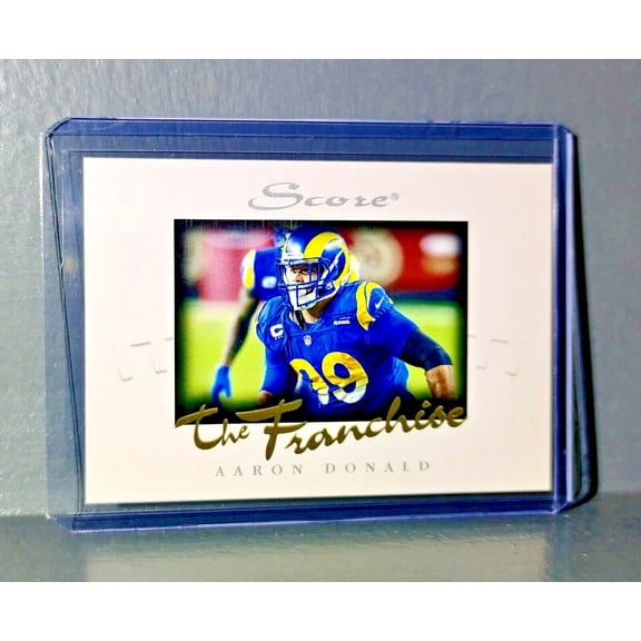 Aaron Donald 2021 Panini NFL Score The Franchise #18 Card 1/1966