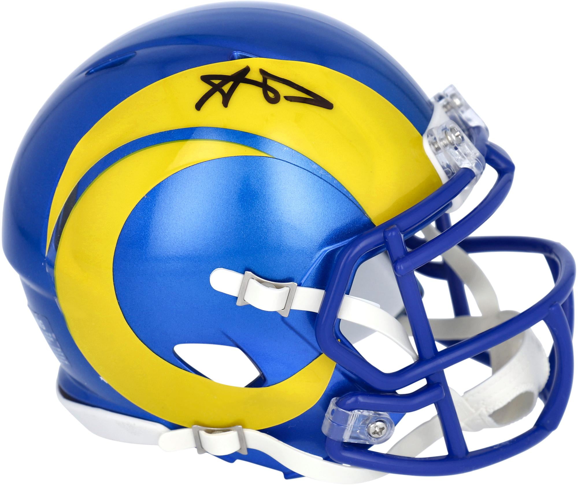 Aaron Donald Los Angeles Rams Autographed Riddell Speed Mini Helmet - Fanatics Authentic Certified