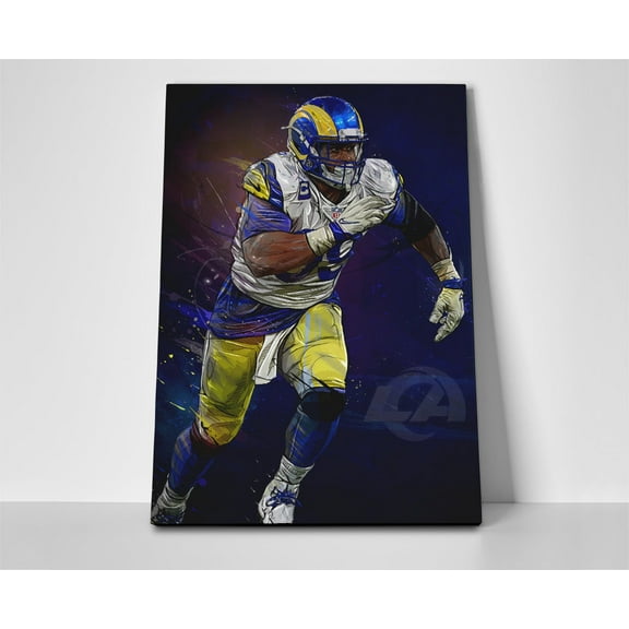 Aaron Donald Poster or Wrapped Canvas