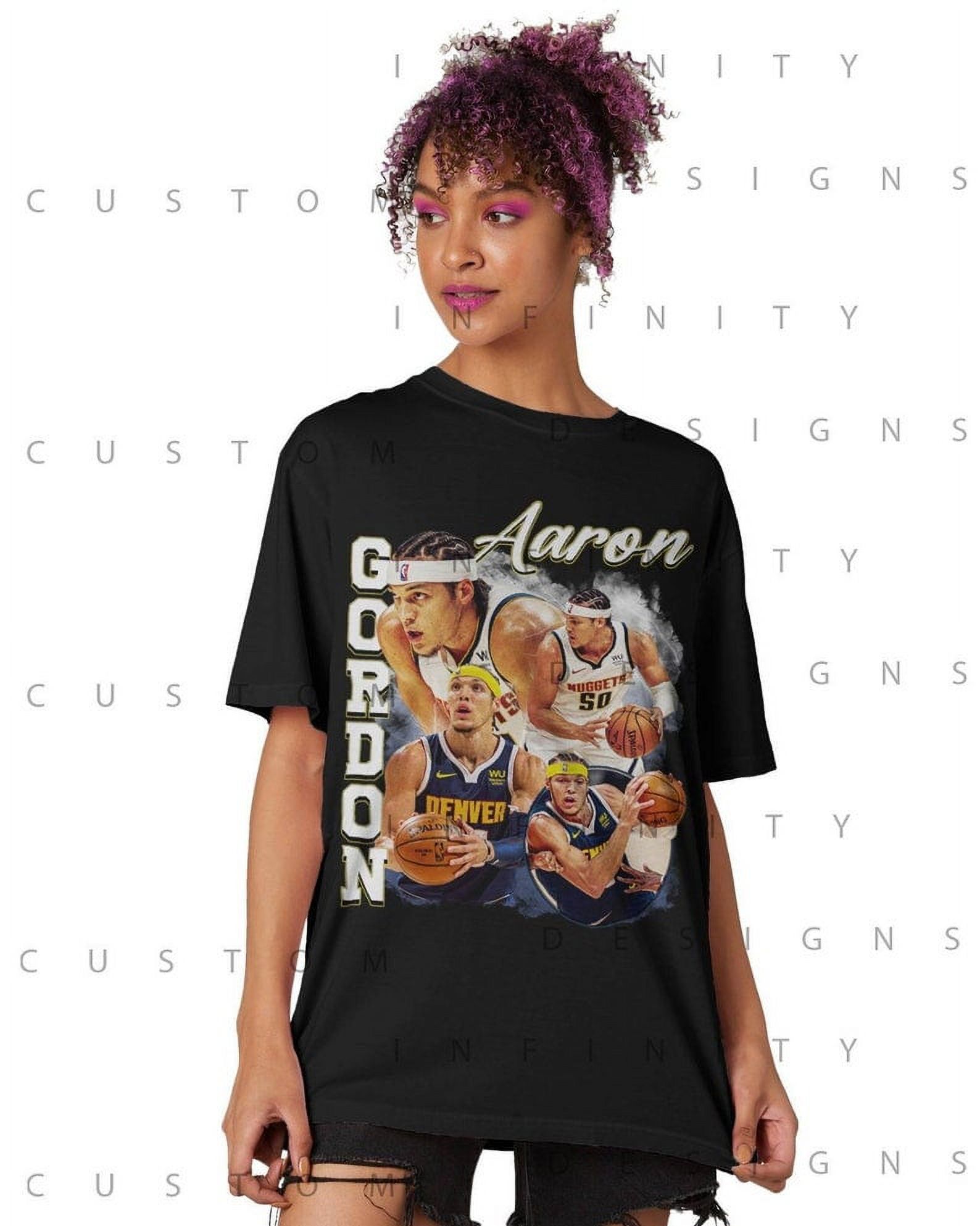 Aaron Gordon Vintage shirt Professional Basketball Players Tshirt