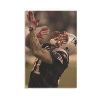 Aaron Hernandez Canvas Poster Home Decor Poster Wall Art Hanging Picture Print Bedroom Decorative Painting Posters Room Aesthetic 08x12inch(20x30cm)