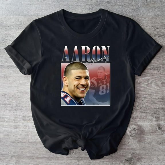 Aaron Hernandez shirt vintage retro design t-shirt 70s 80s 90s rocker design style tee 564-TH39994