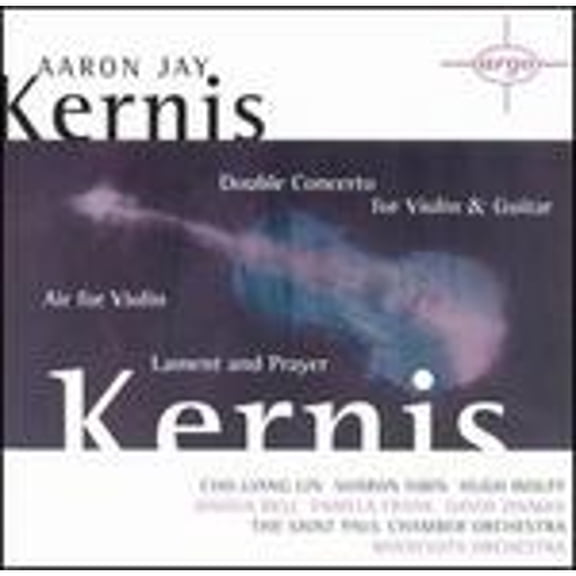 Pre-Owned Aaron Jay Kernis: Air; Double Concerto; Lament & Prayer (CD 0028946022627) by Cho-Liang Lin (violin), Joshua Bell (violin), Pamela Frank (violin), Sharon Isbin (guitar)