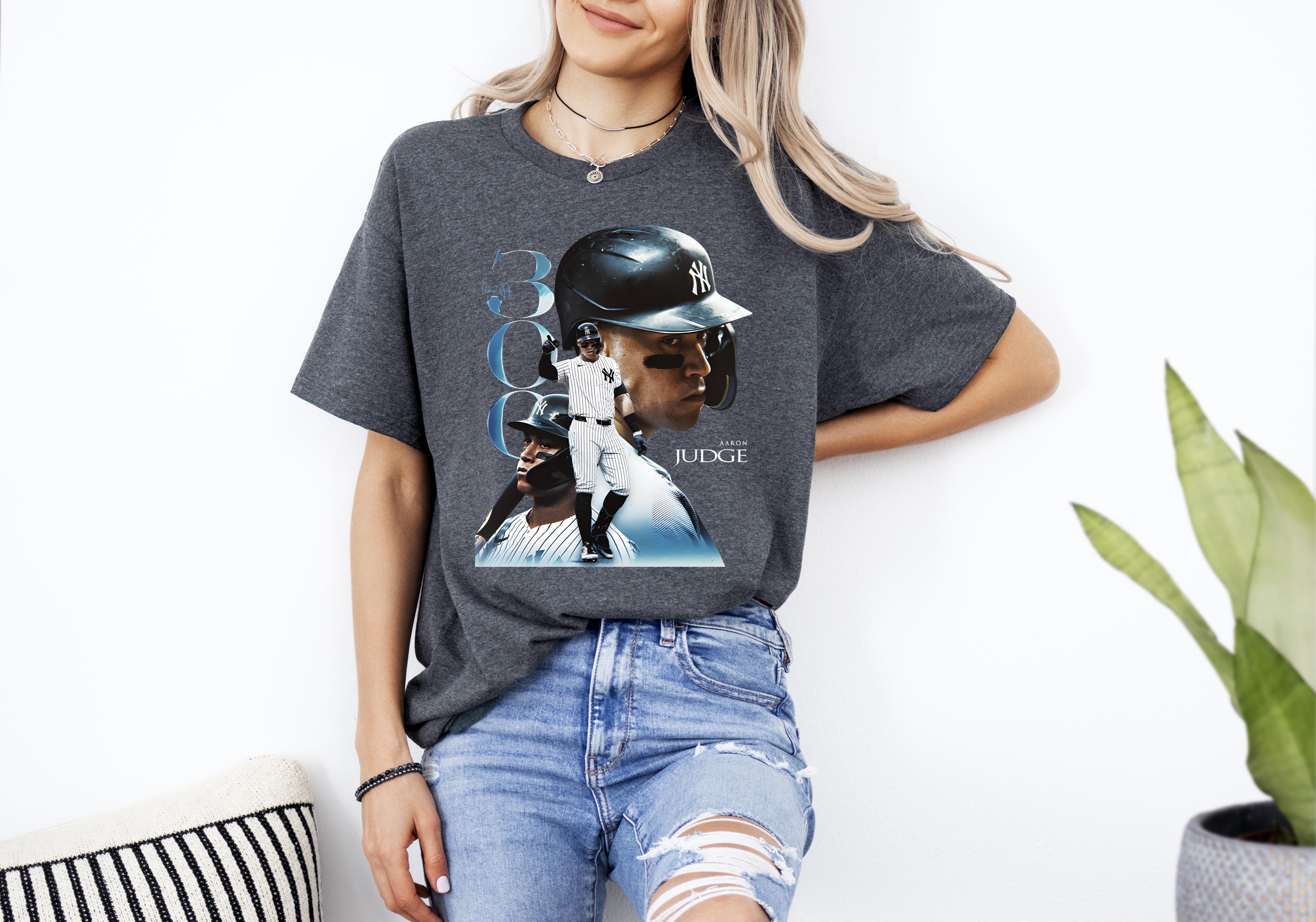 Aaron Judge 300 Home Run 2024 UNISEX Tshirt Up To 4XL