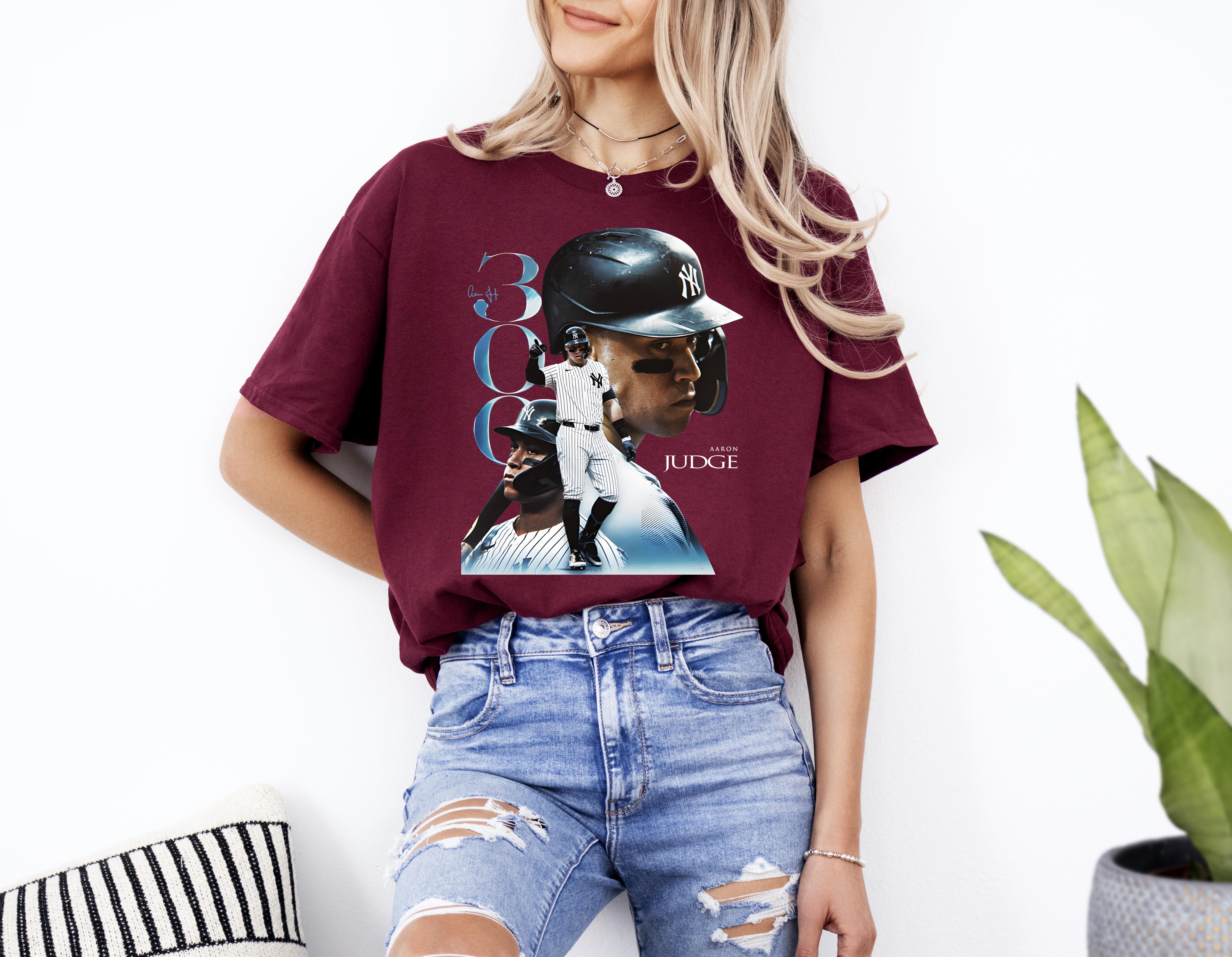 Aaron Judge 300 Home Run 2024 UNISEX Tshirt Up To 4XL