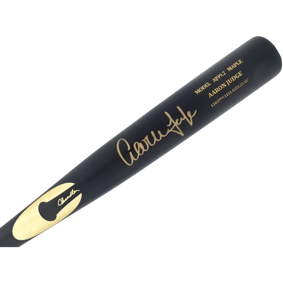 Aaron Judge Autographed Black Chandler Model AJ99.2 Maple Baseball Bat New York Yankees Fanatics & MLB Holo Stock #265837