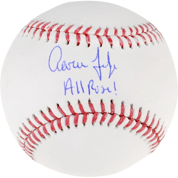 Aaron Judge New York Yankees Autographed Baseball with "All Rise" Inscription - Fanatics Authentic Certified