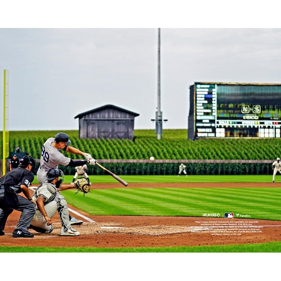 Aaron Judge New York Yankees Unsigned 2021 Field Of Dreams Photograph - Fanatics Authentic Certified