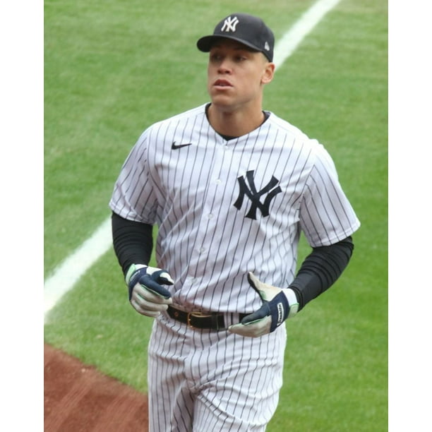 Aaron Judge during the last regular season baseball game at Yankee