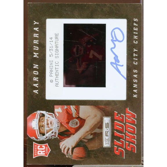 Aaron Murray/100 2014 Rookies and Stars Rookie Premiere Slideshow Signatures #2