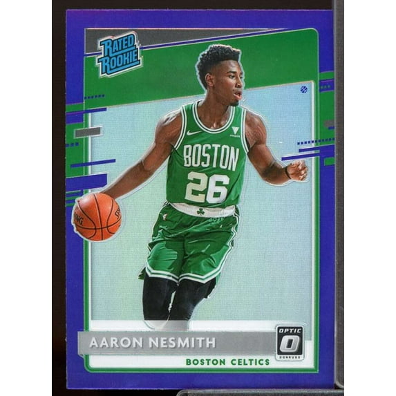 Aaron Nesmith Rookie Card 2020-21 Donruss Optic Purple #164