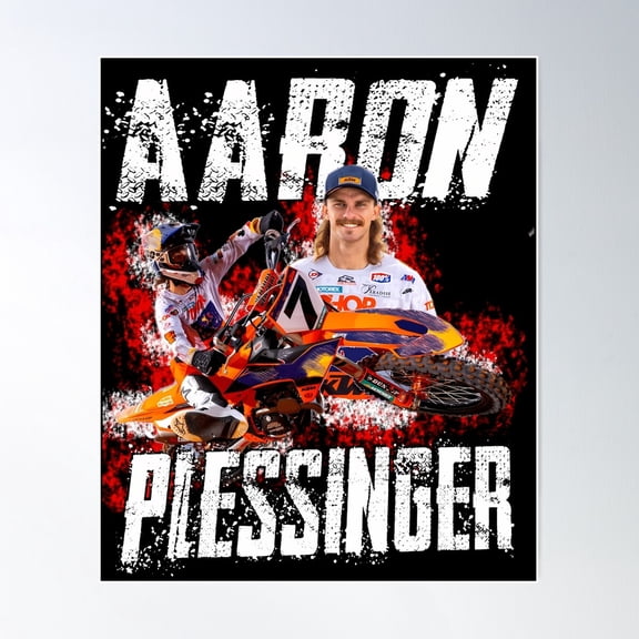 Aaron Plessinger 7 Motocross Supercross 7 - Supercross Champion Superstar Sundays Poster Wall Art, Modern Wall Decor, 16x24 UNFRAMED
