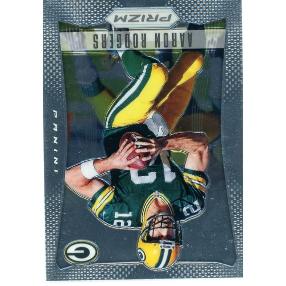 Aaron Rodgers 2012 Panini Prizm Football Card #69 1st Year