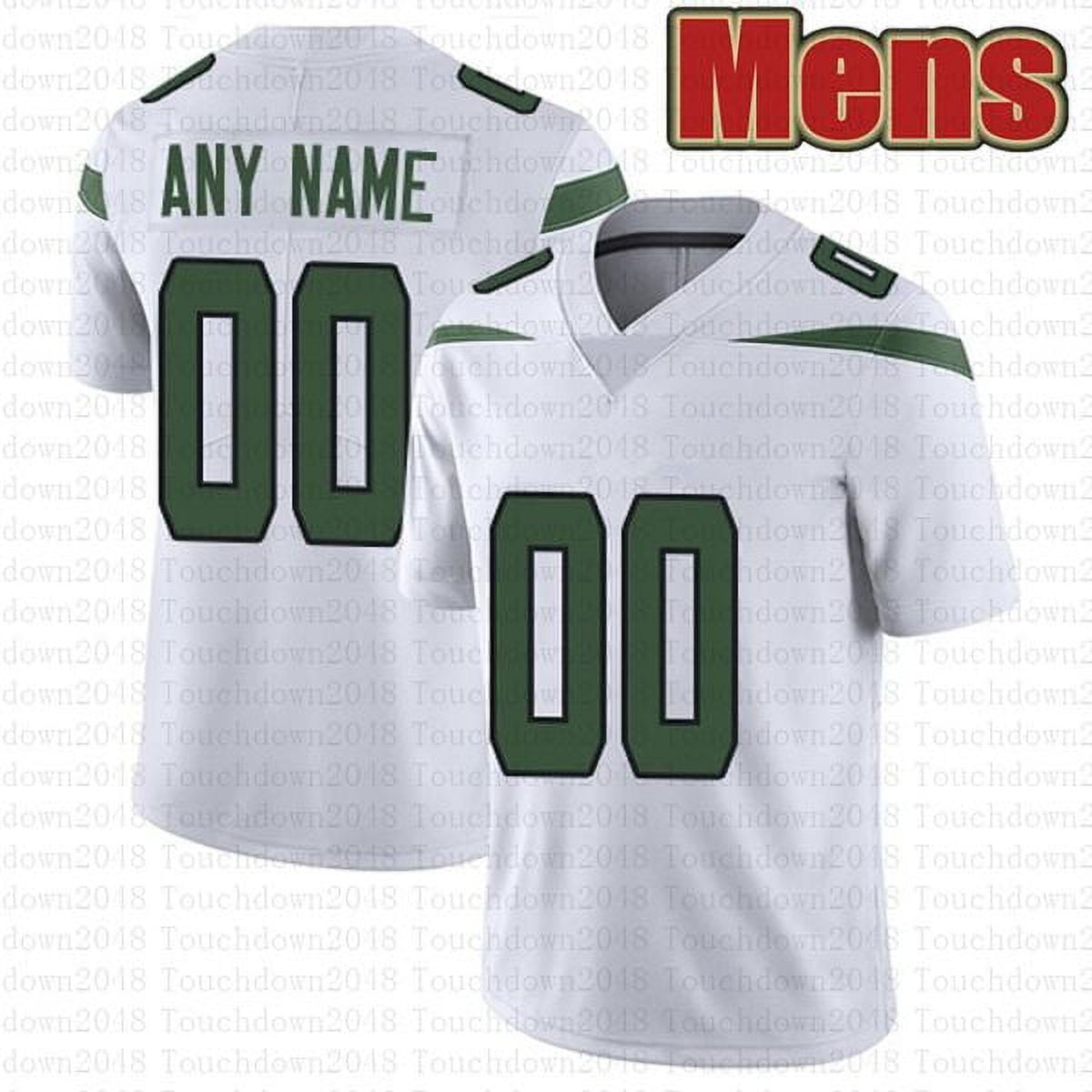 Aaron Rodgers 5 Garrett Wilson Football Jersey Ahmad Sauce Gardner