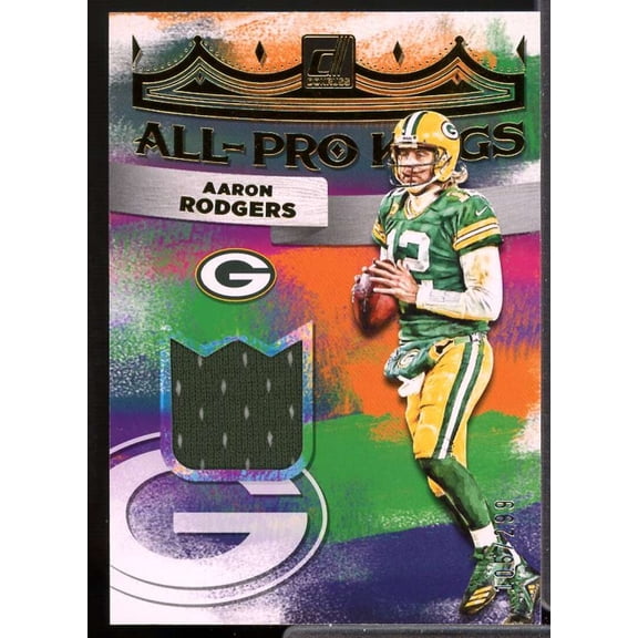 Aaron Rodgers Card 2022 Donruss All Pro Kings Jerseys #1