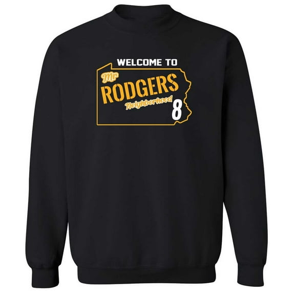 Aaron Rodgers Neighborhood Pittsburgh Crew Neck Sweatshirt