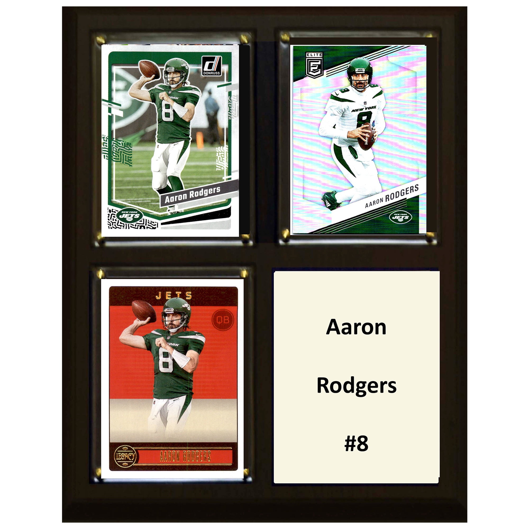 Aaron Rodgers New York Jets 2024 8'' x 10'' Plaque