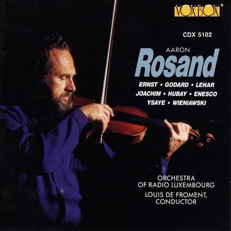 Aaron Rosand - Plays Romantic Violin Concertos - Music & Performance - CD