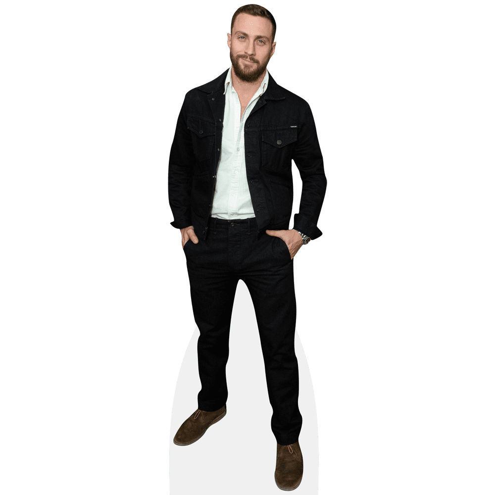 Aaron Taylor Johnson (Casual) Mini Cardboard Cutout Standee - Walmart.com
