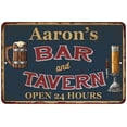 thumbnail image 1 of Aaron's Green Bar & Tavern Rustic Sign Decor 8x12 208120047166, 1 of 1