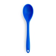 Aart Cook 10.5 Silicone Solid Spoon, Blue