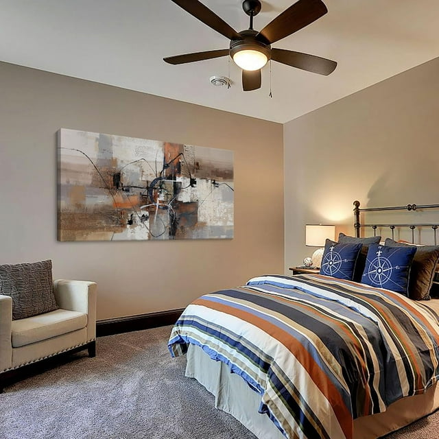 AatoeaX Abstract Painting Wall Art Textured Picture for Living Room